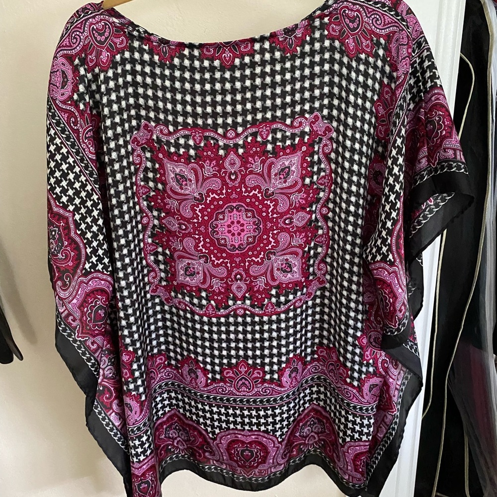 Michael Kors handkerchief blouse